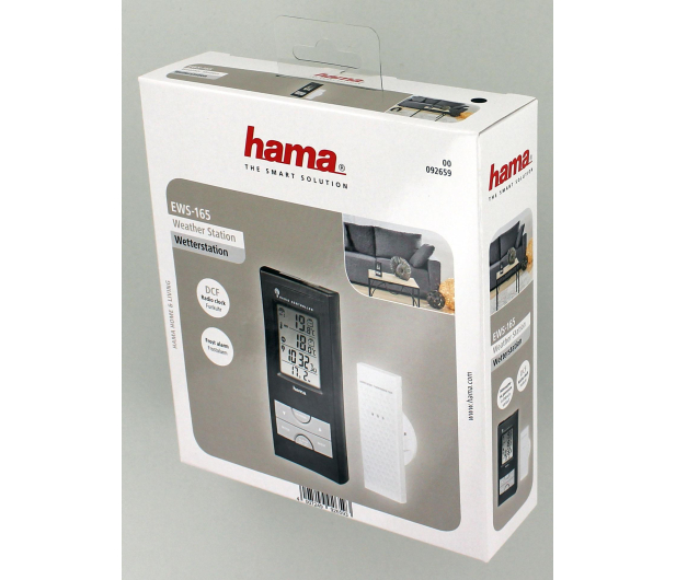 Hama STACJA POGODY HAMA EWS 165# - 1387180 - zdjęcie 2